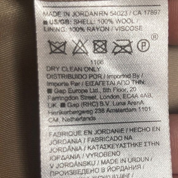 VASTO ITALIAN WOOL MIDI SKIRT Banana  Republic Size 0 - Picture 3 of 7